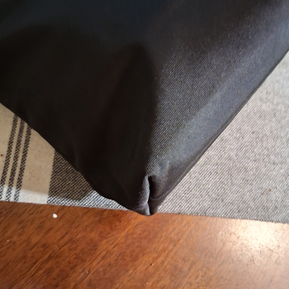 Black Tote Bag with Silver Accents - Picture 10 of 16